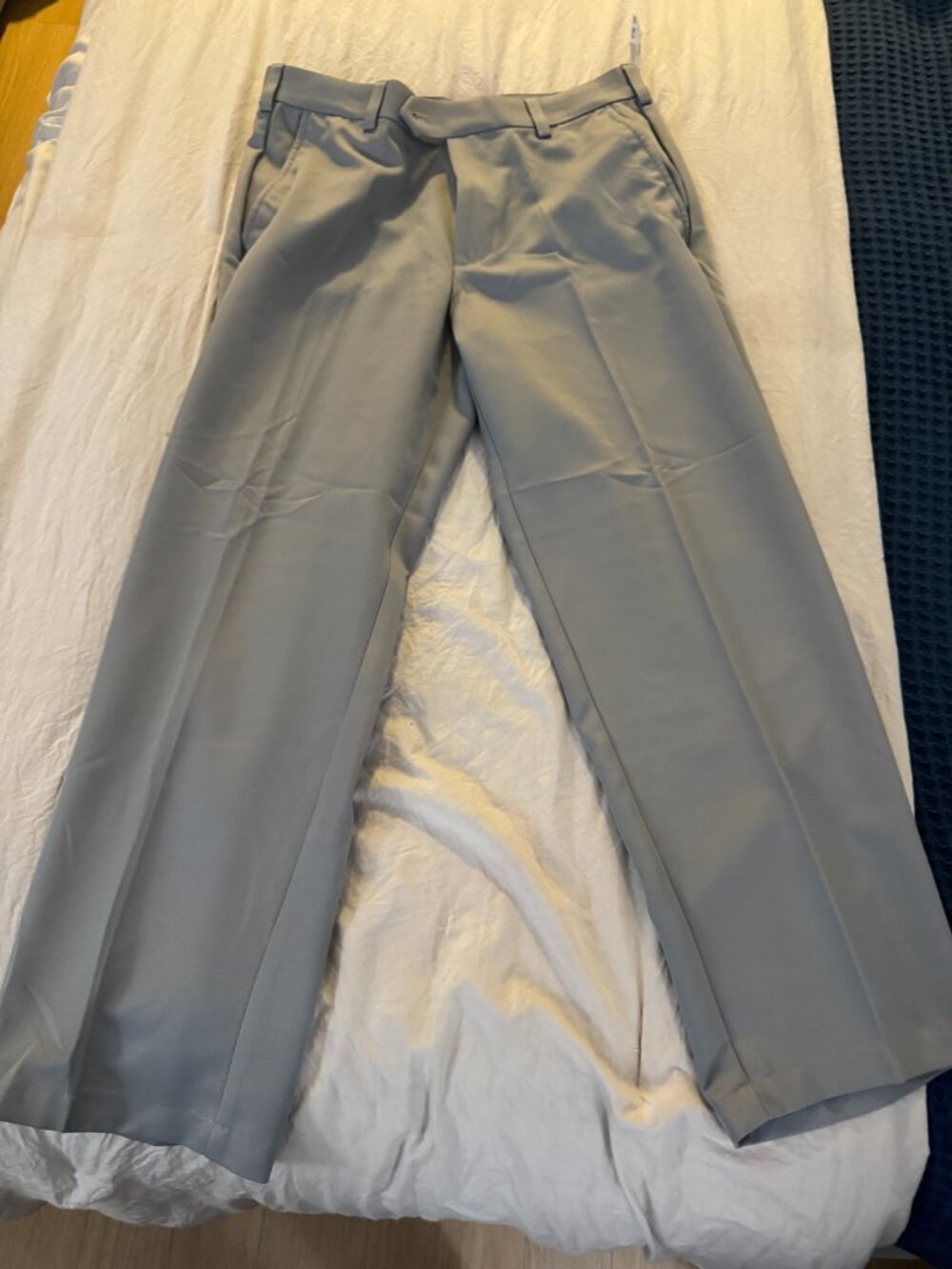 Izod Sport Flex Golf Pants Mens 33x29 Gray New